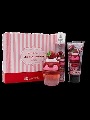 Kit Crema + Splash + Perfume Berry On Top