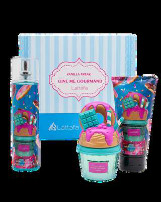 Kit Crema + Splash + Perfume Vainilla Freak