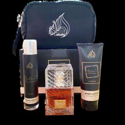 Set Bolso + Crema + Perfume 60 ML + Khamrah