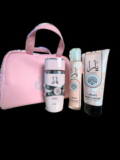 Set Bolso + Crema + Perfume 60 ML + Yara