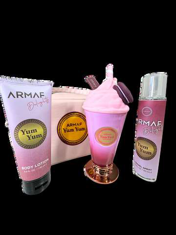 Set Bolso + Crema + Perfume 60 ML + Yum Yum